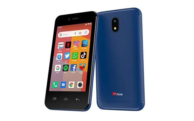 Ttfone Tt20 Blue Dual Sim - Usb Charger