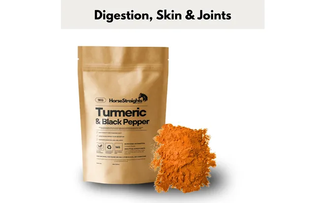 Turmeric With Black Pepper For Horses - 1 Kg