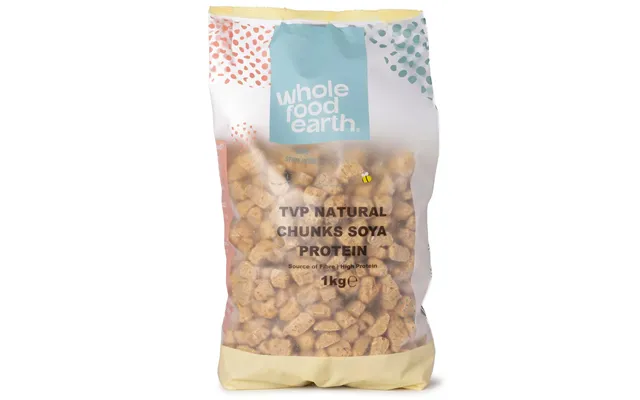 Tvp Natural Chunks Soya Protein - 1kg