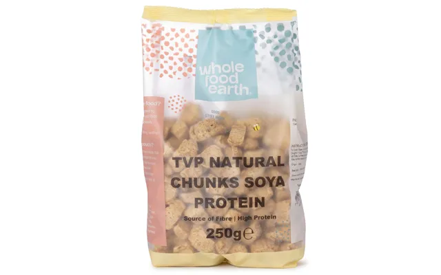 Tvp Natural Chunks Soya Protein - 250g