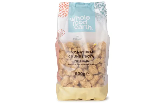 Tvp Natural Chunks Soya Protein - 500g