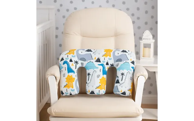 Twin Pregnancy Nursing Pillow - Dino