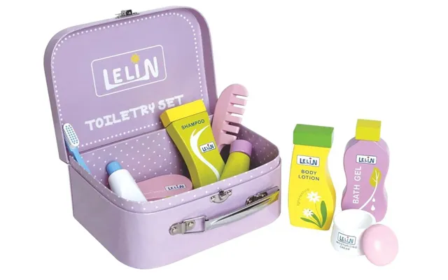 Ultimate 9-piece Lelin Toiletry Set - Hours Of Fun, Imaginative Role Play