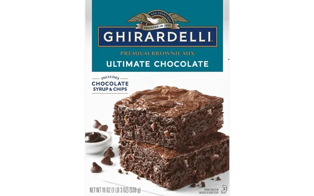 Ultimate Chocolate Ghirardelli Brownie Mix 538g
