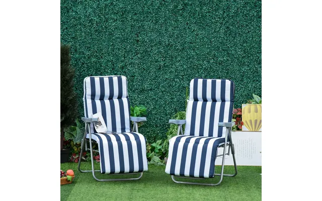 Ultimate Comfort Outdoor Sun Recliners - Folding, Multi-position, High-quality Loungers With Cushions product image