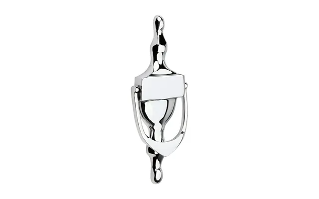 Urn Pattern Door Knocker Polished Chrome - 166 × 60