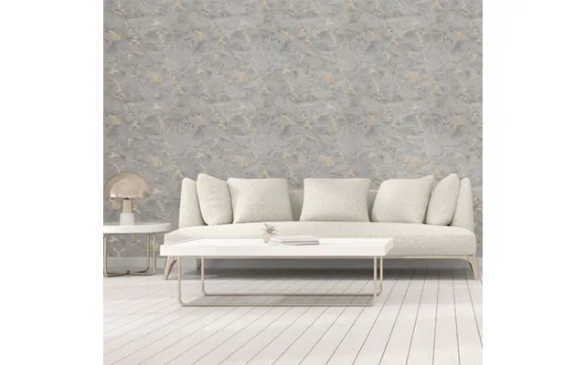 Venetian Plaster Grey Gold Sw12 Wallpaper product image