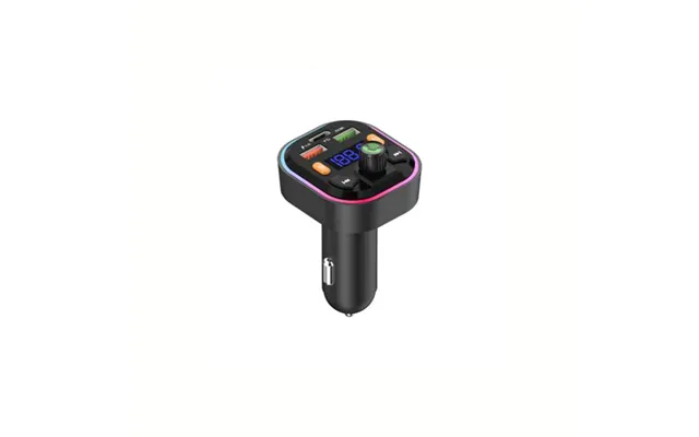 Versatile Wireless Fm Car Adapter With Dual Usb & Pd Fast Charging Vd-fm009