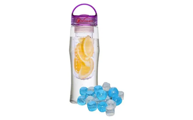 Vinsani Bottle Ice Cubes Multicoloured - Purple