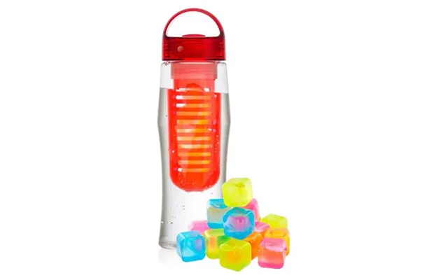 Vinsani Bottle Ice Cubes Multicoloured - Red