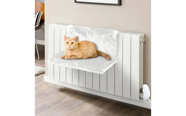 Vinsani Cat Radiator Bed - Warm & Cosy Fleece, Sturdy Frame, Elegant Colors