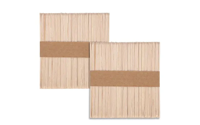 Vinsani Wooden Lolly Sticks - Premium Quality Craft Supplies For Diy Art Projects, Models, And More