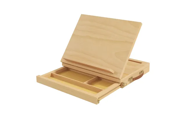 Vinsetto Wooden Table Easel Box Portable - Folding