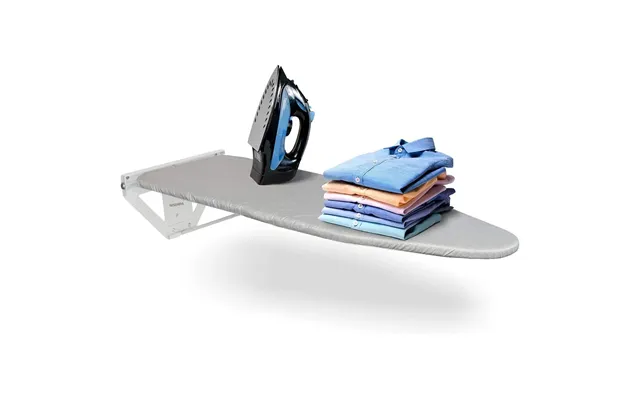 Wall Mounted Ironing Board Fold Down Heat Resistant Compact Space Saver Nisorpa