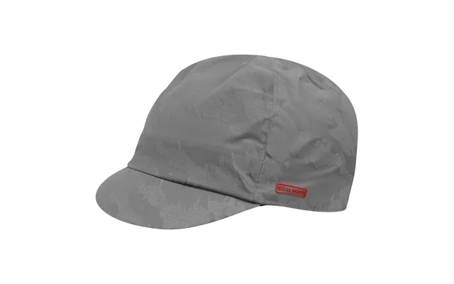 Waterproof All Weather Reflective Camo Cycle Cap For Men And Women - L-xl Grey