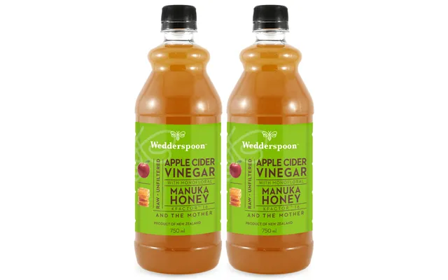 Wedderspoon Apple Cider Vinegar With Manuka Honey Twin Pack