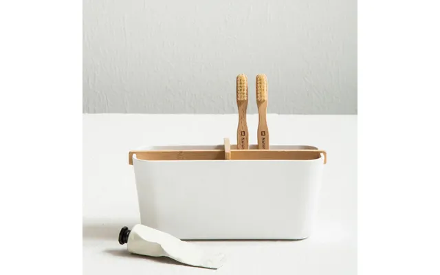 White 4 Section Organiser Canyon