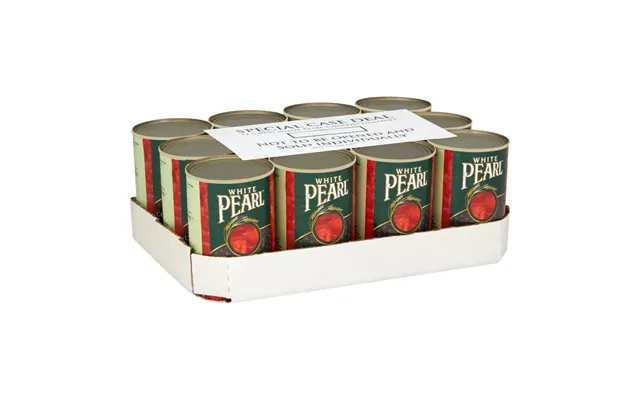White Pearl Chopped Tomatoes In Tomato Juice 400g Case Of 12