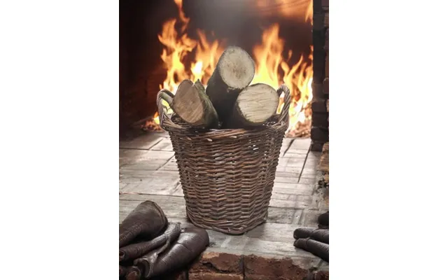 Willow Round Kindling Basket