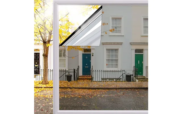 Window Film Sun Blocking One Way Mirror Film Anti Glare Reflective - 75 X 400cm