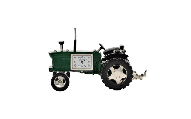 Wm Widdop Miniature Clock Tractor Green & Black Roman Dial
