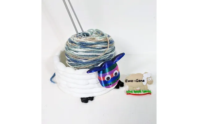 Woolly Sheep Yarn Bowl For Small - Medium Balls Of Wool . Knitting Or Crocheting
