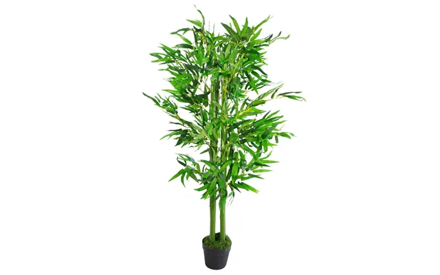 Xl 4ft Green Leaf Artificial Bamboo Plants - Realistic & Maintenance-free product image