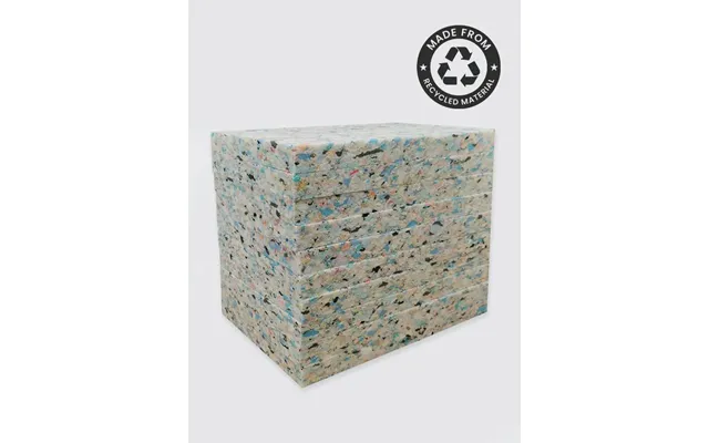 Yoga Studio 1'' Inch Chip Foam Half Yoga Block 10 Pack