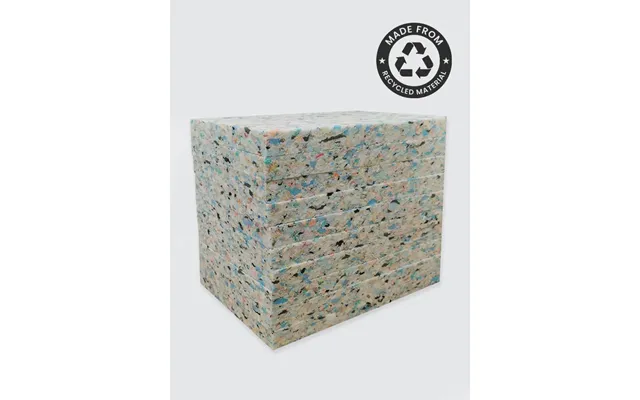Yoga Studio 1'' Inch Chip Foam Half Yoga Block 10 Pack product image