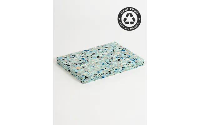 Yoga Studio 1 Inch Chip Foam Half Yoga Block 30 X 20 X 2.5cm