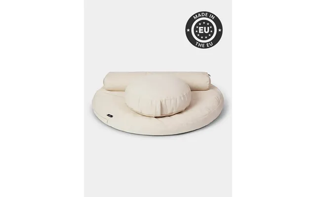 Yoga Studio Eu Round Organic Zabuton Meditation Cushion Kit - Zafu & Pranayama