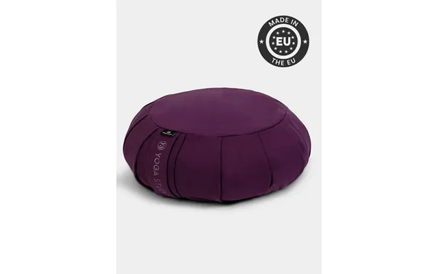 Yoga Studio European Organic Buckwheat Zafu Round Cushion - Lilac
