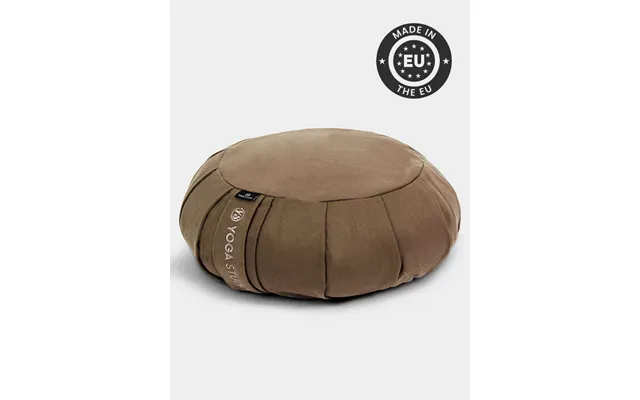 Yoga Studio European Organic Buckwheat Zafu Round Cushion - Sand