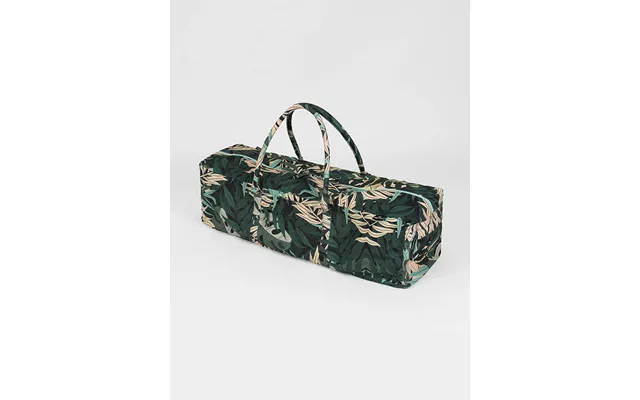 Yoga Studio Gots Organic Cotton Equipment Kit Bag - Green Jungle product image
