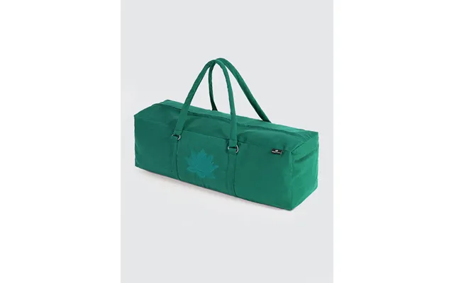 Yoga Studio Gots Organic Cotton Equipment Kit Bag - Jade Green product image