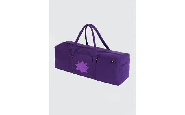 Yoga Studio Gots Organic Cotton Equipment Kit Bag - Purple product image