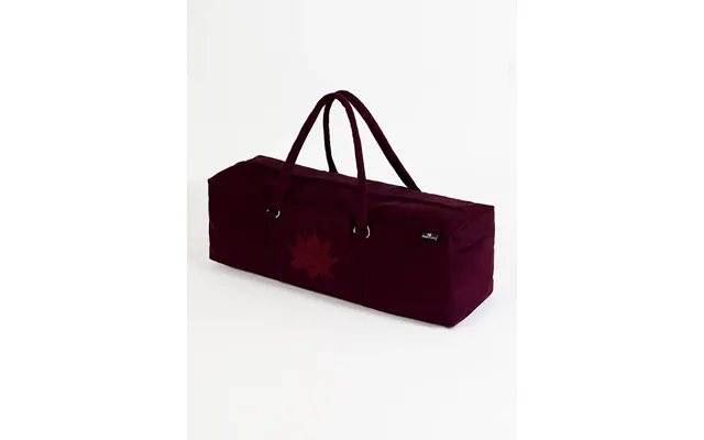 Yoga Studio Gots Organic Cotton Equipment Kit Bag - Raspberry product image