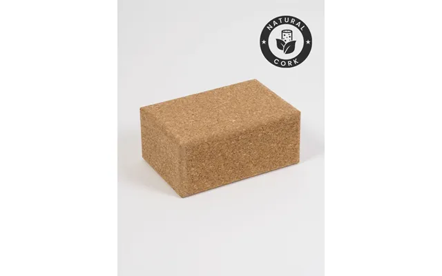 Yoga Studio Large Cork Yoga Brick Unbranded