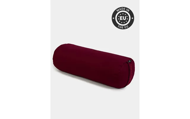 Yoga Studio Organic Cotton Yoga Bolster - Burgundy