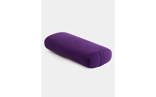 Yoga Studio Rectangular Lightweight Meditation Bolster Cushion - Purple