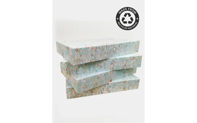 Yoga Studio Recycled Chip Foam Full Yoga Blocks 4 Pack