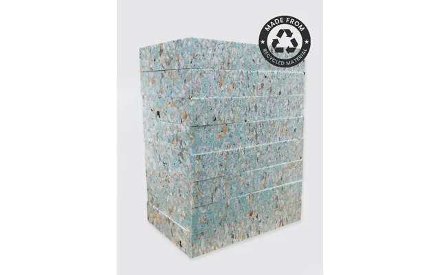 Yoga Studio Recycled Chip Foam Full Yoga Blocks 8 Pack