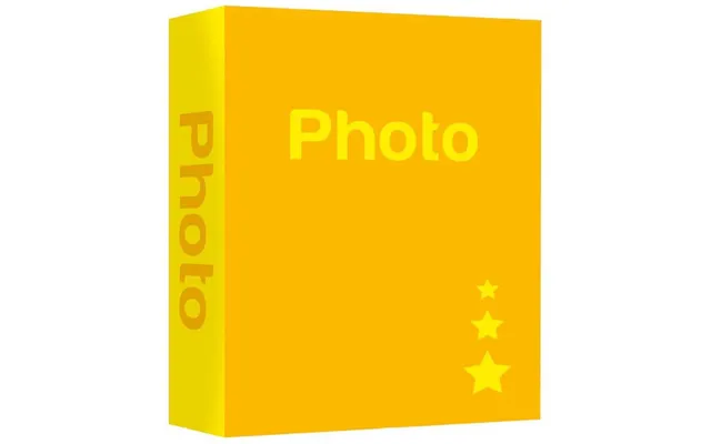 Zep Basic Slip-in Photo Album For 402 6x4 Photos - Yellow