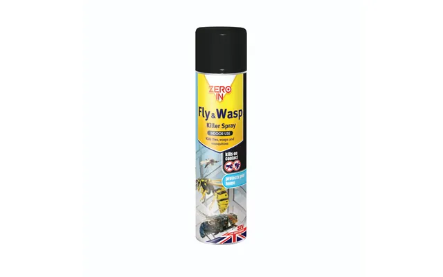 Zero In Fly And Wasp Killer Aerosol 300ml - Case Of 6
