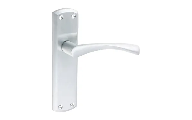 Zeta Latch Door Handle Satin Chrome - 175 × 45