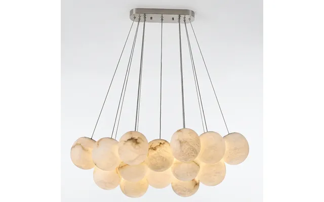 Araco Lumiere Eclipse Chandelier Alabaster Led - 9 Heads product image
