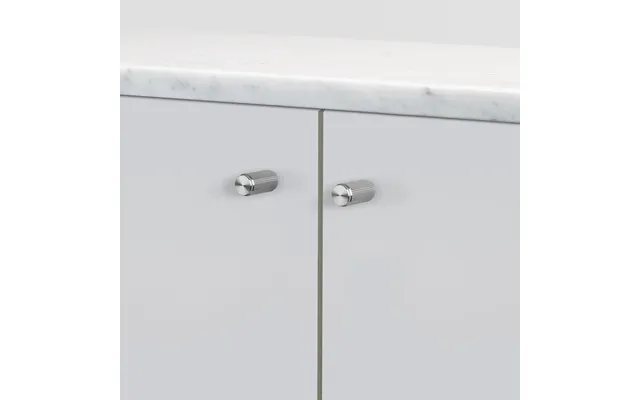 Buster Punch Gfk-07315 Furniture Knob Set - Linear Furniture Knob Steel