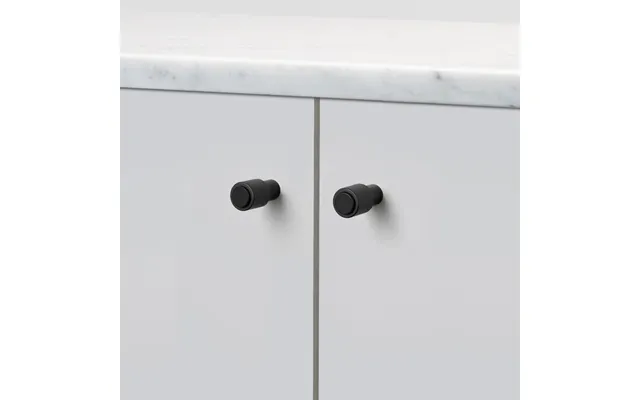 Buster Punch Ufk-481275 Furniture Knob Set - Cast Furniture Knob Welders Black