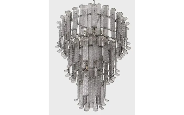 Philipp Plein Chandelier Rodeo Drive L Smoke Glass Nickel Finish product image