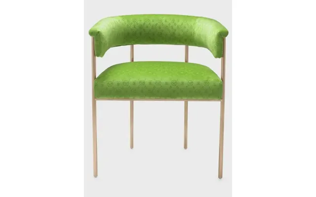 Philipp Plein Dining Chair Monogram Green